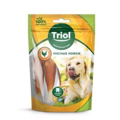 Лакомство Triol мясные ножки с курицей д/соб. 70г 10171038 в интернет гипермаркете «Планета Лета». Фото