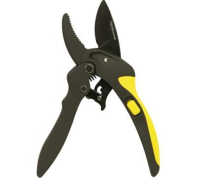 Ручной секатор 200 мм с храп механиз HansKonner алюмин ручка верх. лезвие с покр. HK3012-07-23 в интернет гипермаркете «Планета Лета». Фото