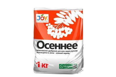 Удобрение JOY Осеннее 1кг в интернет гипермаркете «Планета Лета». Фото