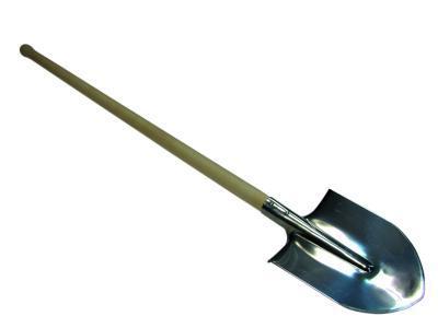 Лопата штыковая из нержавейки с черенком 2,0 010415 в интернет гипермаркете «Планета Лета». Фото