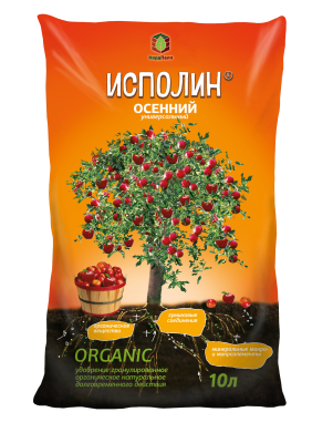 Удобрение Исполин Осенний гранул биогумус ОМУ 10л