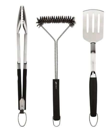 Набор инструментов для гриля 3 предмета 404300250 в интернет гипермаркете «Планета Лета». Фото