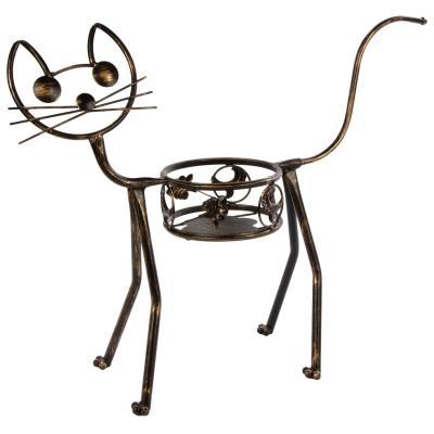 Подставка кованая "Кошка" (60*73см) 40-1207 в интернет гипермаркете «Планета Лета». Фото