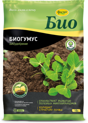 Удобрение сухое Фаско Био Биогумус органоминеральное 5л в интернет гипермаркете «Планета Лета». Фото