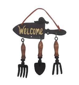 Декор "Садовые инструменты" (31*7*9см) OT-27826 чугун в интернет гипермаркете «Планета Лета». Фото