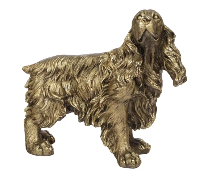 Фигура Собака спаниель стоит Н- 38см, L-45см в интернет гипермаркете «Планета Лета». Фото