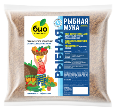 БИО-комплекс Рыбная мука 1 кг в интернет гипермаркете «Планета Лета». Фото