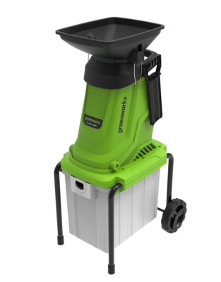 Измельчитель садовый электрический GW-2800SD Greenworks в интернет гипермаркете «Планета Лета». Фото