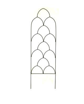 Пергола для цветов "Чешуя" H-130см 40-1067 в интернет гипермаркете «Планета Лета». Фото