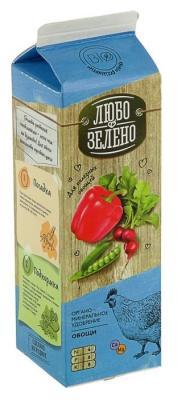Удобрение Любо-Зелено органоминеральное Овощи Pure-Pak 1л в интернет гипермаркете «Планета Лета». Фото