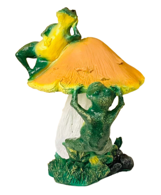Фигура Гриб с двумя лягушками H-42см ФП120 в интернет гипермаркете «Планета Лета». Фото