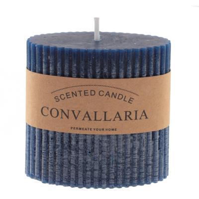 Свеча арома синяя 7,5x4 см 756114 в интернет гипермаркете «Планета Лета». Фото