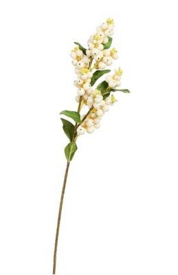 Снежноягодник ветка белая в-51 см 30.11170001WH в интернет гипермаркете «Планета Лета». Фото