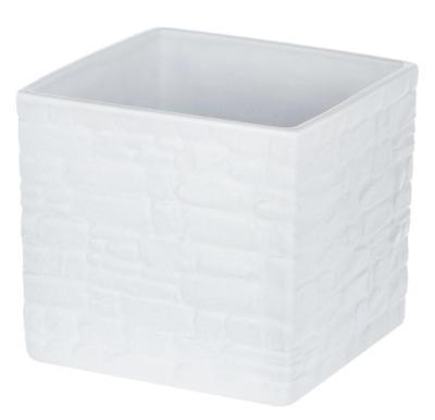 Кашпо Scheurich 995 Chalk 18х18 см в интернет гипермаркете «Планета Лета». Фото