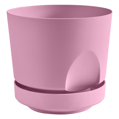 Кашпо "Тренд" (0,8л.) Цв. Пунш (Арт. КШ-4103) в интернет гипермаркете «Планета Лета». Фото