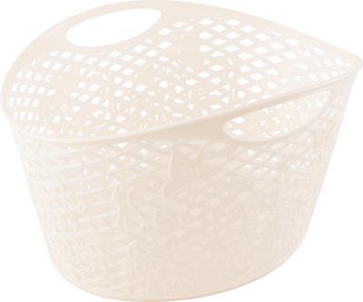 Корзина овальная 6,2л "Fiori" слоновая кость BQ4010СЛК в интернет гипермаркете «Планета Лета». Фото