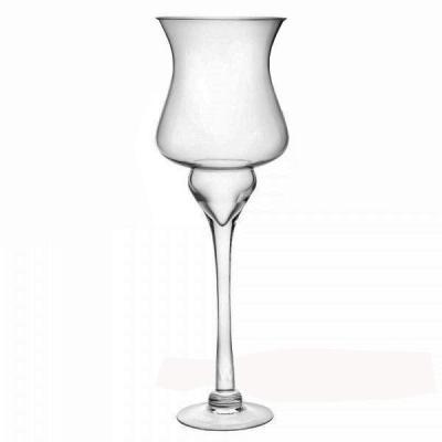 Ваза "Амфора" (стекло), D14.6xH50cм в интернет гипермаркете «Планета Лета». Фото