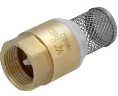 Клапан обратный 3/4" с фильтром (латунь) в интернет гипермаркете «Планета Лета». Фото