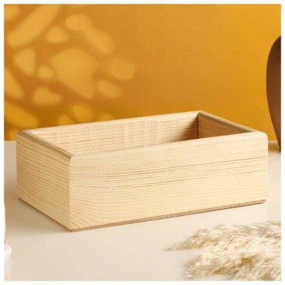 Кашпо (дерево) 20х15х9H в интернет гипермаркете «Планета Лета». Фото