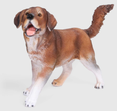 Фигура Щенок сенбернара Н-41см,L-56см,В-22см F1431 в интернет гипермаркете «Планета Лета». Фото