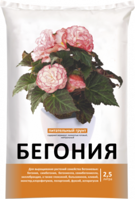Грунт для бегоний Нов агро 2.5л в интернет гипермаркете «Планета Лета». Фото