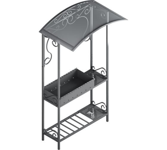 Мангал Hot Grill с крышей ВЗР2474 в интернет гипермаркете «Планета Лета». Фото