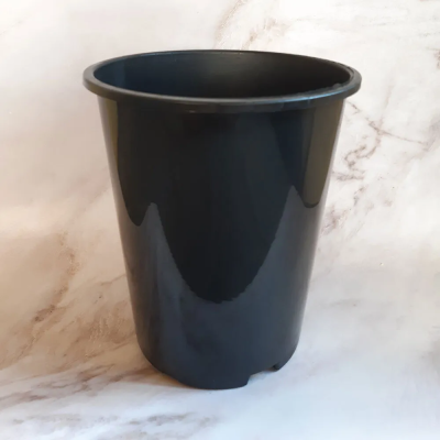 Горшок круглый для роз 22,3*25,5см 7л черный