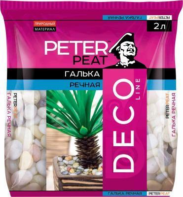 Галька речная мелкая, Линия Деко, 2,5 кг в интернет гипермаркете «Планета Лета». Фото