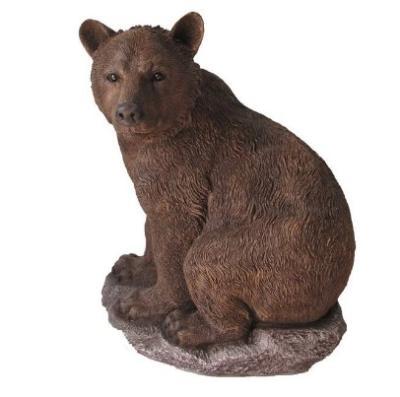 Фигура Медведь на камне  Н-60см F388 в интернет гипермаркете «Планета Лета». Фото