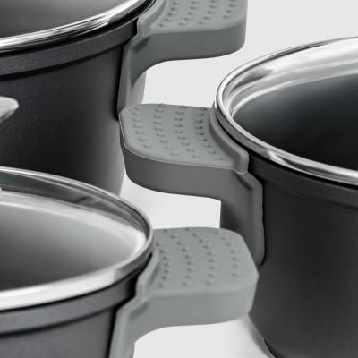 КАСТРЮЛЯ С КРЫШКОЙ 24 СМ DIAMANTE в интернет гипермаркете «Планета Лета». Фото