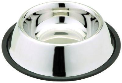 Миска из нерж.стали на резине 1,50л. в интернет гипермаркете «Планета Лета». Фото