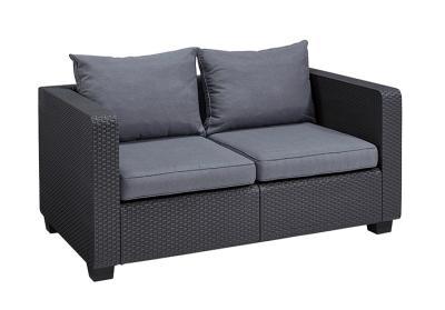 Диван Salta 2 sofa графит, капучино 17206012 в интернет гипермаркете «Планета Лета». Фото