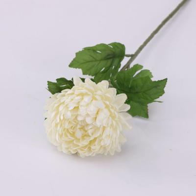 Цветы искусственные "Хризантема садовая галант" 14х57 см, белый   9222765 в интернет гипермаркете «Планета Лета». Фото