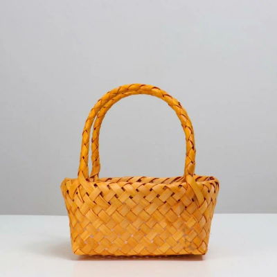 Корзина плетеная (ива) 21х23хН9,5/25см №1 в интернет гипермаркете «Планета Лета». Фото