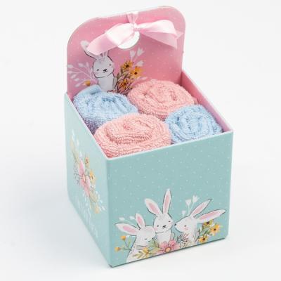 Набор махровых салфеток Этель "Светлая пасха" 30х30 см - 4 шт, 100% хлопок, 340 гр/м2 5516710 в интернет гипермаркете «Планета Лета». Фото