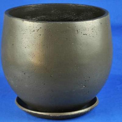 Горшок Эллипс-1 d36/h36см графит U231 в интернет гипермаркете «Планета Лета». Фото