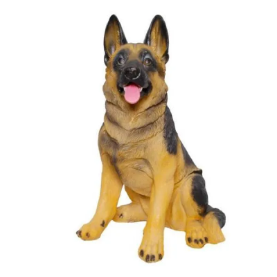 Фигура Собака овчарка маленькая Н-55см в интернет гипермаркете «Планета Лета». Фото