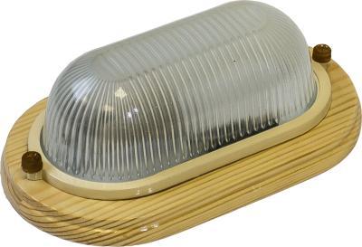 Светильник электрический для бани ЭРА дерево Клён овал 60Вт Е27 220В IP54  НБО 04-60-011 в интернет гипермаркете «Планета Лета». Фото