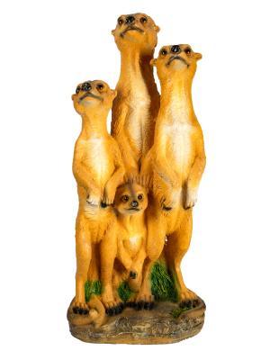 Фигура Семья сурикатов 39*22*14 см F1349 в интернет гипермаркете «Планета Лета». Фото