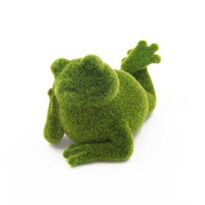 Фигурка декор Лягушка травка 10 см 270214 в интернет гипермаркете «Планета Лета». Фото