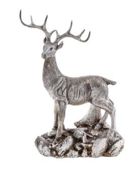 Фигура Косуля на камне h34см F880 Наш Дом в интернет гипермаркете «Планета Лета». Фото Фигура Косуля на камне h34см F880 в интернет гипермаркете «Планета Лета». Фото