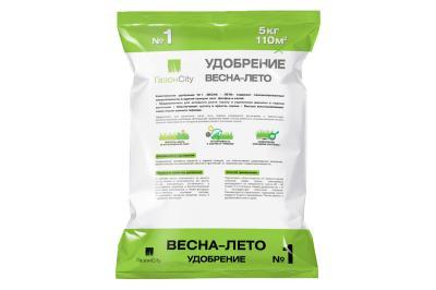 Удобрение для газона Весна-Лето №1 5кг в интернет гипермаркете «Планета Лета». Фото
