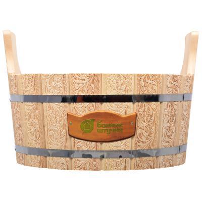 Ушат "шайка" 15 л Цветы БШ 33429 в интернет гипермаркете «Планета Лета». Фото