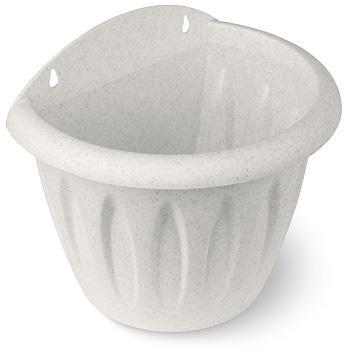 Кашпо Фелиция настенное, мрамор, d24см., С122М в интернет гипермаркете «Планета Лета». Фото