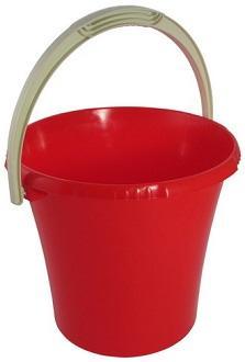 Ведро "Либерти" 14л красное С605КРА в интернет гипермаркете «Планета Лета». Фото