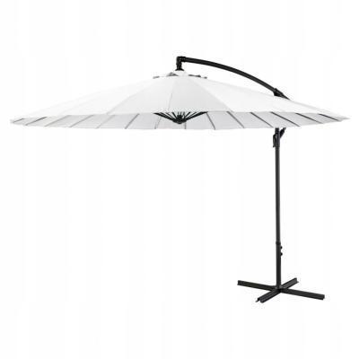 Зонт солнцезащитный 300 см боковой белый FD1000130 в интернет гипермаркете «Планета Лета». Фото