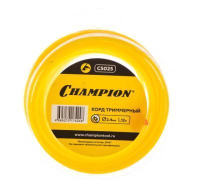 Леска CHAMPION Star 2,4*12 м (звезда)   C5025 Champion в интернет гипермаркете «Планета Лета». Фото Леска CHAMPION Star 2,4*12 м (звезда)   C5025 в интернет гипермаркете «Планета Лета». Фото