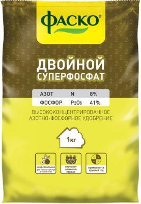 Удобрение сухое Фаско Суперфосфат двойной минеральное тукосмесь 1кг в интернет гипермаркете «Планета Лета». Фото