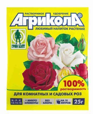 Удобрение Агрикола для комнатн и садовых роз пак 25г в интернет гипермаркете «Планета Лета». Фото