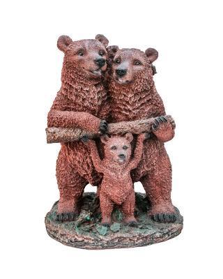 Фигура Мишки семейка H-46см в интернет гипермаркете «Планета Лета». Фото